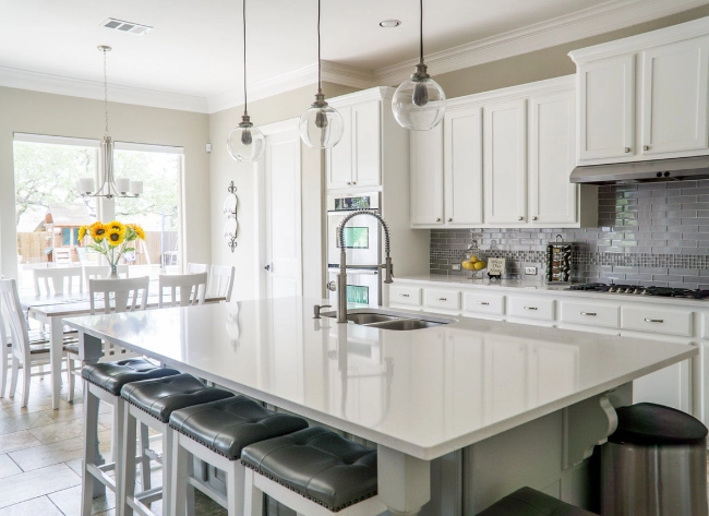 Luxury marble kitchen